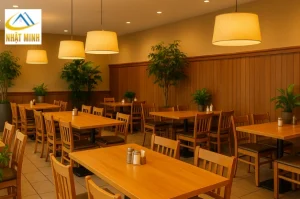 Decor nhà hàng gia đình