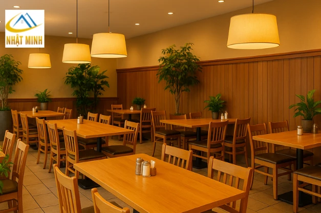 Decor nhà hàng gia đình