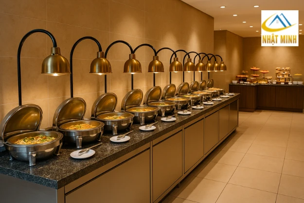 Decor nhà hàng tiệc buffet