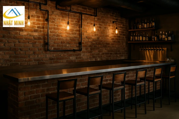 Decor quán bia kiểu âu