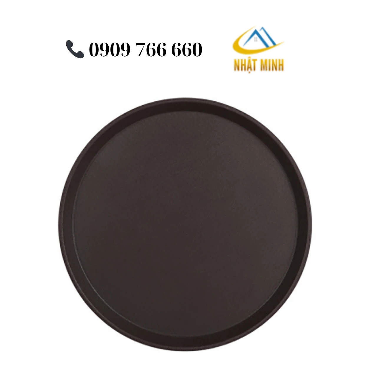 Khay chống trượt tròn