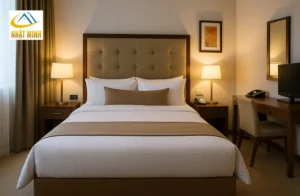 Mở khách sạn cần những gì, mẫu phòng ngủ khách sạn