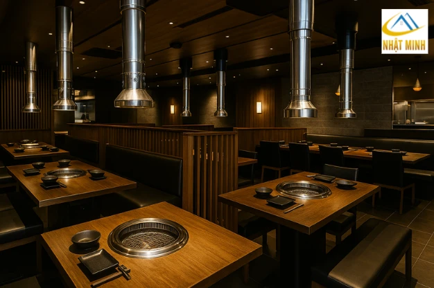 Quán nướng kiểu Nhật hiện đại