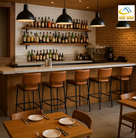 Quầy bar nhà hàng
