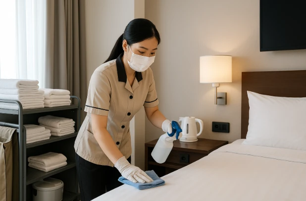 Quy trình dọn vệ sinh phòng khách sạn chuẩn 5 sao