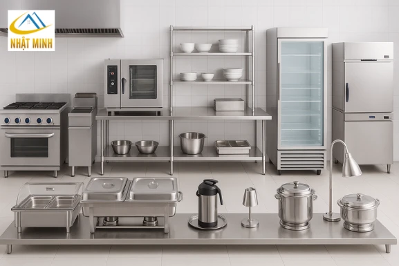 Thiết bị bếp khách sạn tại Nhật Minh
