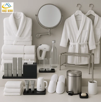 Thiết bị đồ dùng khách sạn tại Nhật Minh