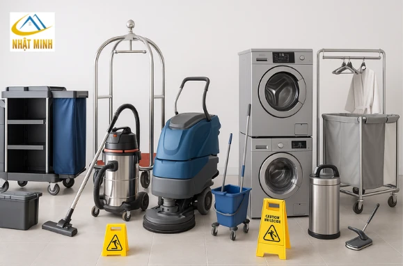 Thiết bị vệ sinh, phục vụ tại khách sạn