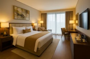 Thiết kế khách sạn 4 sao - Phòng ngủ