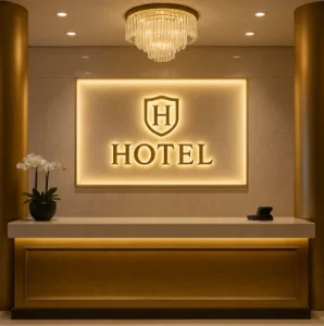 Biển hiệu khách sạn