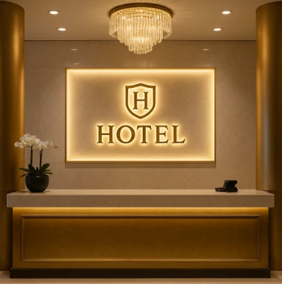 Biển hiệu khách sạn
