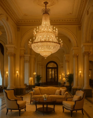 Đèn trang trí sảnh khách sạn