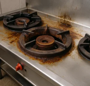 8 Cách vệ sinh bếp ga công nghiệp sạch bóng, an toàn