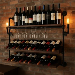 Các mẫu kệ trưng bày rượu