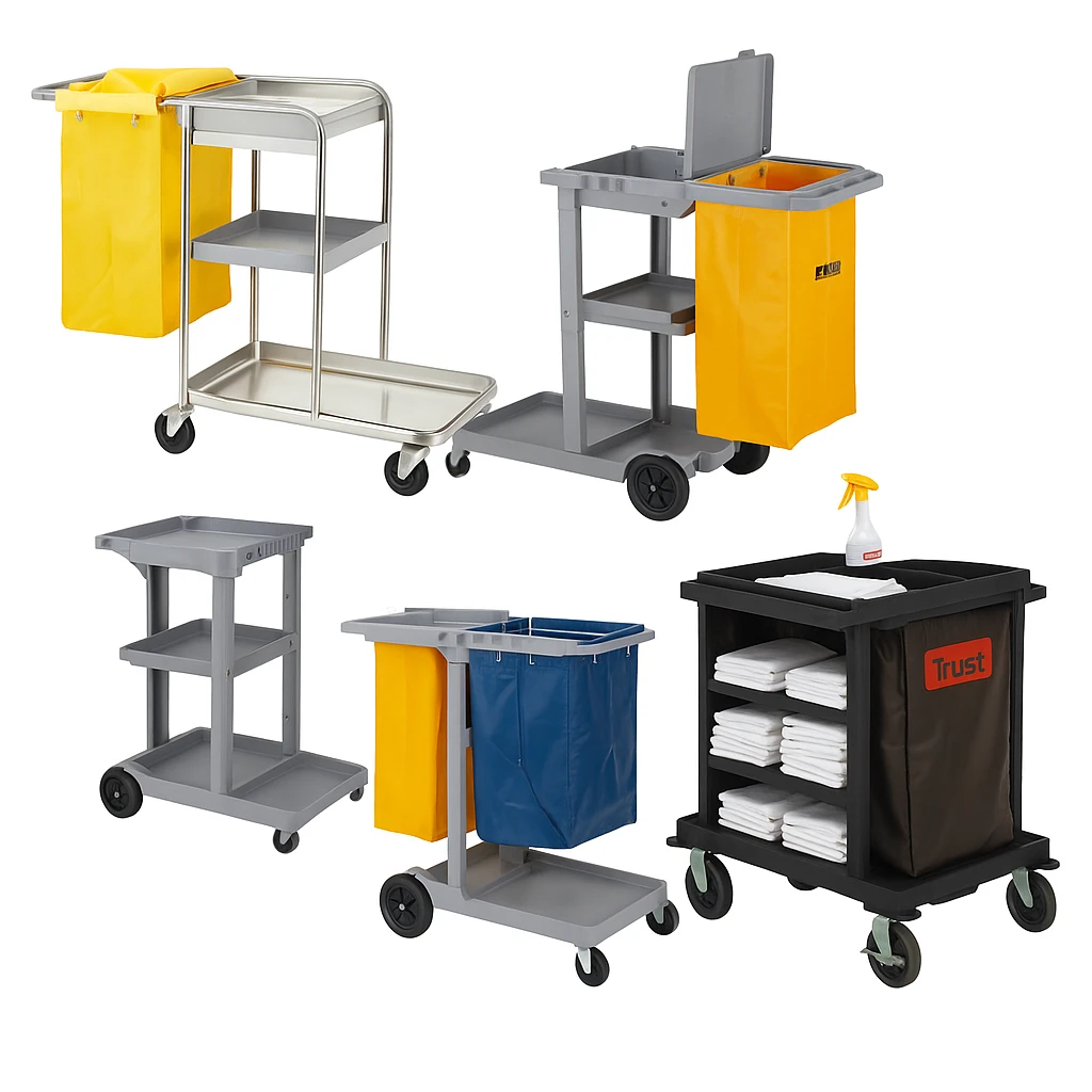 Các loại xe dọn vệ sinh