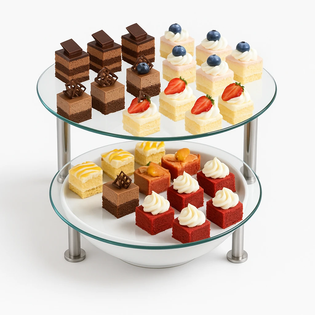 Bánh ngọt mini tiệc buffet