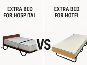 So sánh extra bed cho bệnh viện vs extra bed cho khách sạn