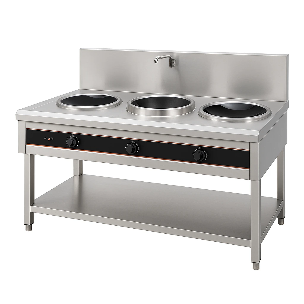 Bếp từ 3 họng cho bếp Á – bếp Âu
