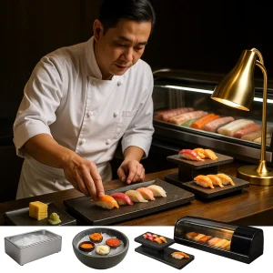Quy trình 8 bước phục vụ món ăn tại nhà hàng Omakase