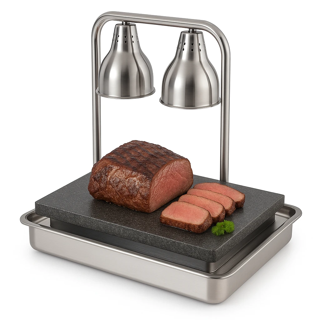 Món ăn buffet bò nướng Mỹ