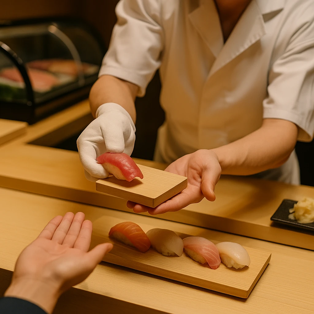 Mỗi nigiri là một tác phẩm nghệ thuật