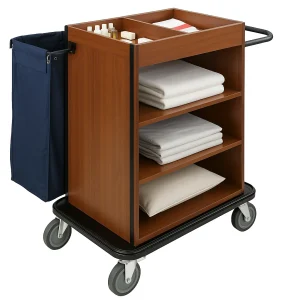 8 dụng cụ nên để trong xe đẩy dọn phòng khách sạn