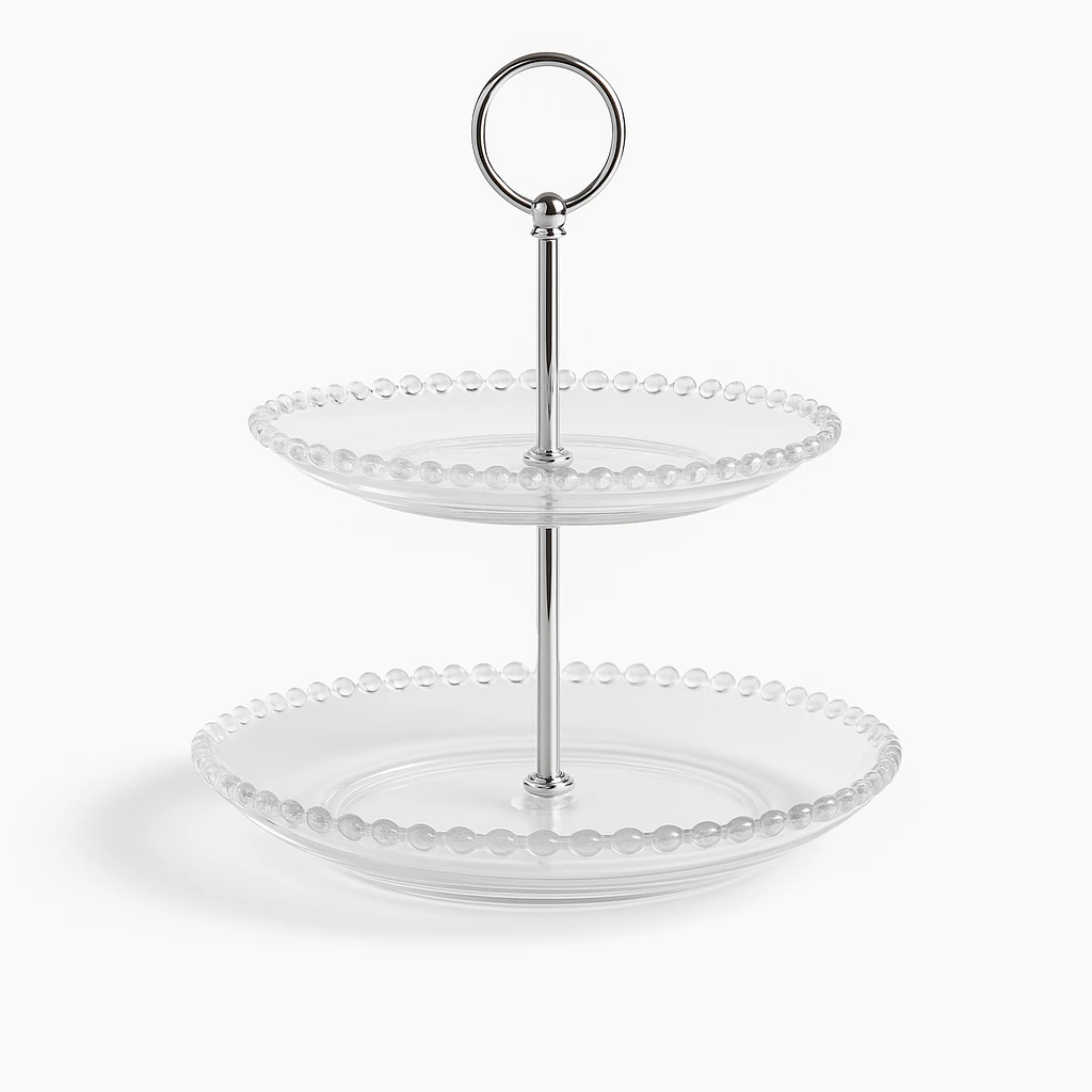 Khay thủy tinh trong suốt