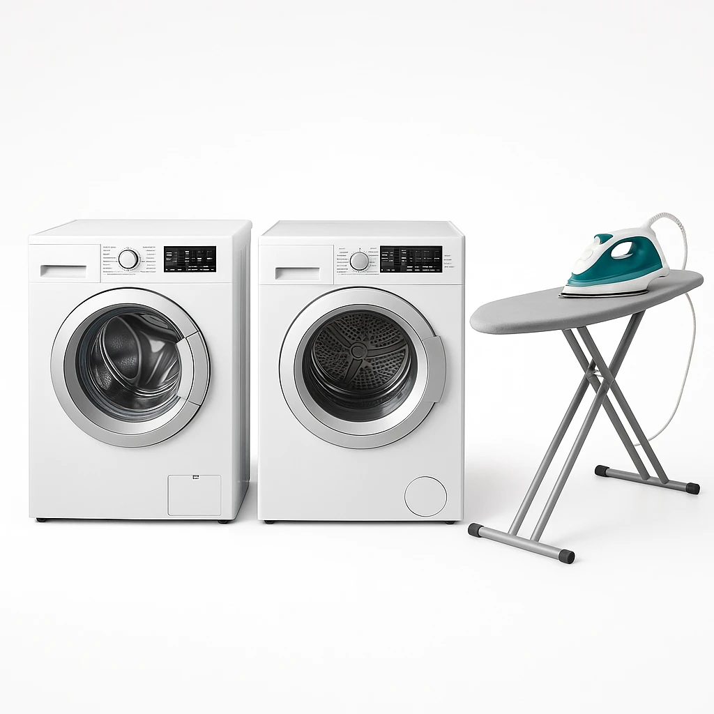 Thiết bị giặt là tại Nhật Minh