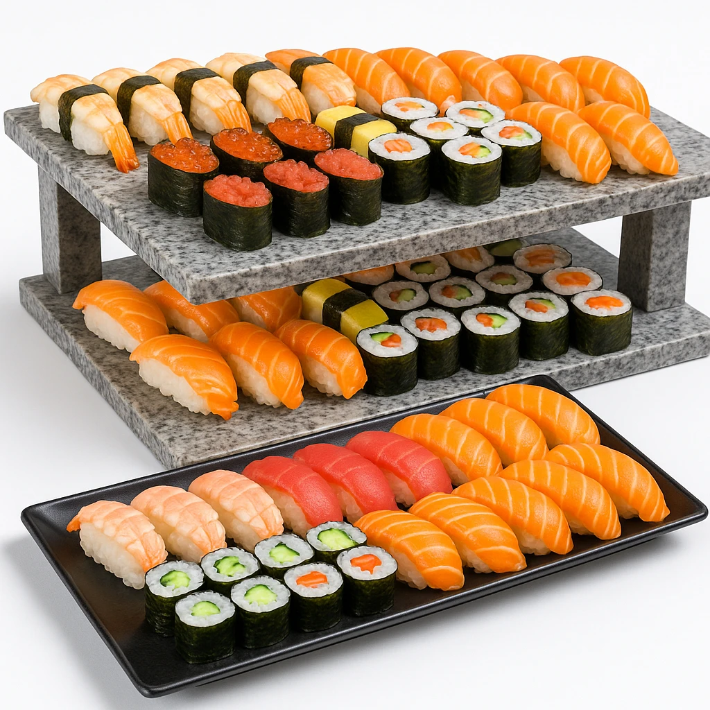 Khay sushi buffet