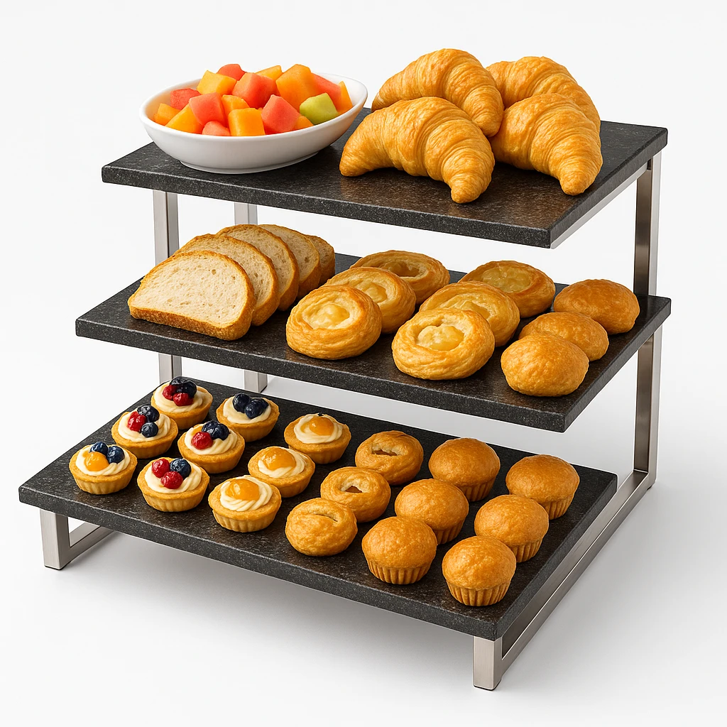Trưng bày theo tầng buffet