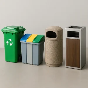Các loại thùng rác, phân loại chi tiết