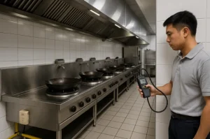 Lý do cần lắp cảm biến gas tự ngắt cho bếp công nghiệp