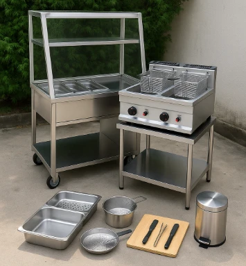 Combo khởi nghiệp quán ăn Quán đồ chiên – nướng – xiên que