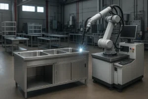 Công nghệ sản xuất thiết bị bếp inox