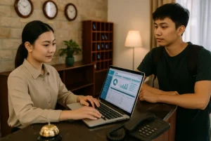 Ứng dụng phần mềm quản lý PMS trong khách sạn nhỏ