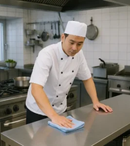 Làm thế nào để bếp nhà hàng đạt chuẩn VSATTP?