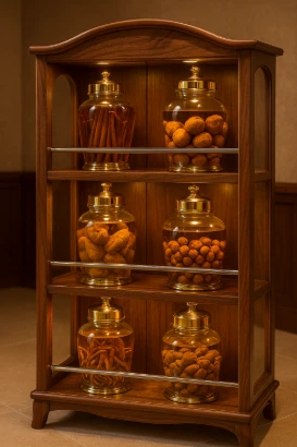 Kệ trưng bày rượu ngâm