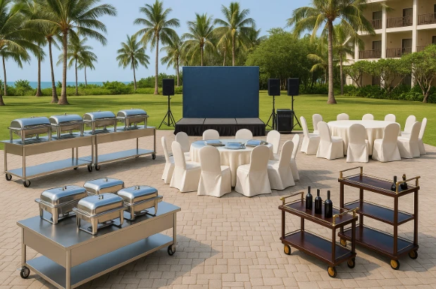 Combo 2 – Tiệc Gala Dinner Resort (50–100 khách)