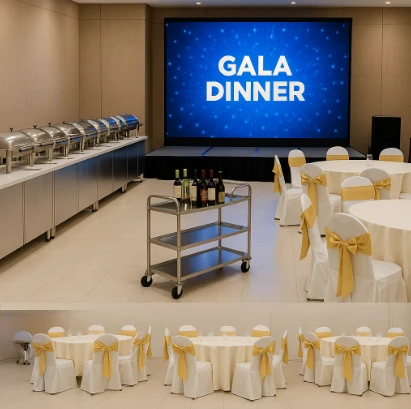 Combo 3 – Gala Dinner Doanh Nghiệp (100–200 khách)
