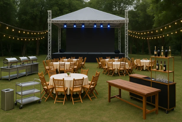 Combo 4 – Tiệc Gala Ngoài Trời (150 khách)