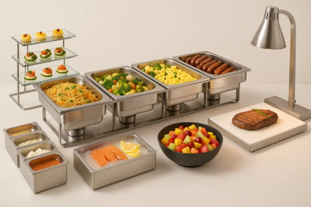 Mẹo trưng bày buffet giúp khách ăn ít hơn