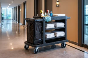 Xe dọn vệ sinh cho chung cư cao cấp