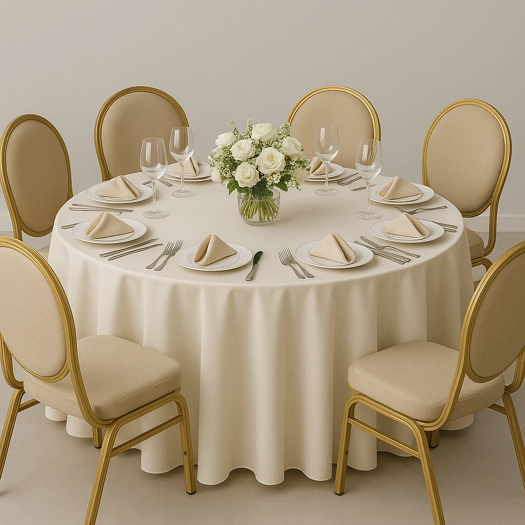 Cách setup bàn phòng tiệc