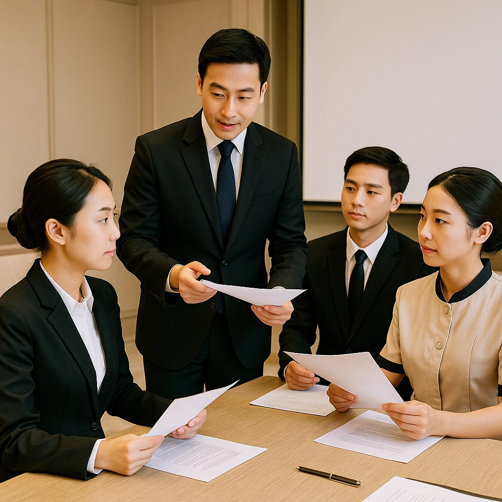 Đào tạo SOP, quy trình vận hành khách sạn
