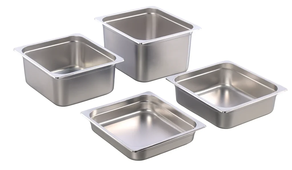  Khay inox GN & hộp đựng thực phẩm chuẩn HACCP