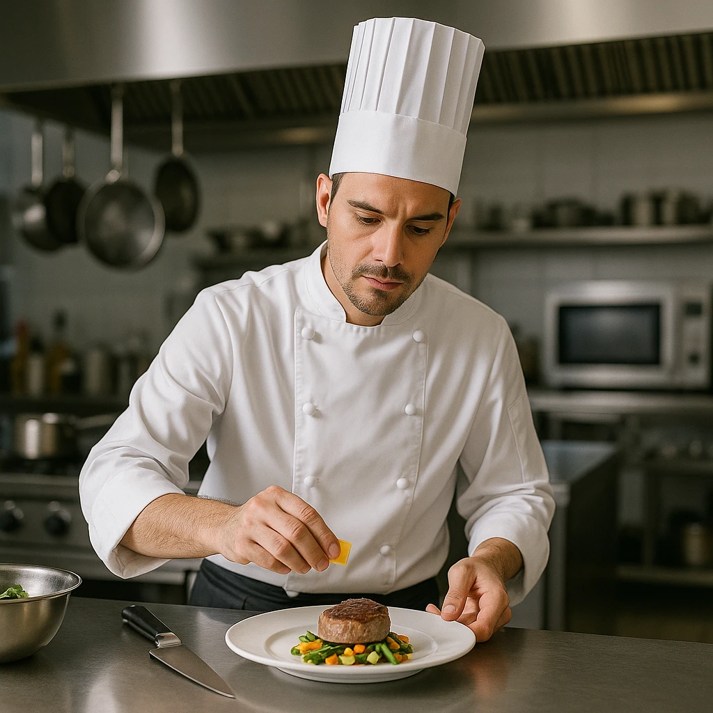 Mỗi line có một Chef de Partie phụ trách chuyên môn.