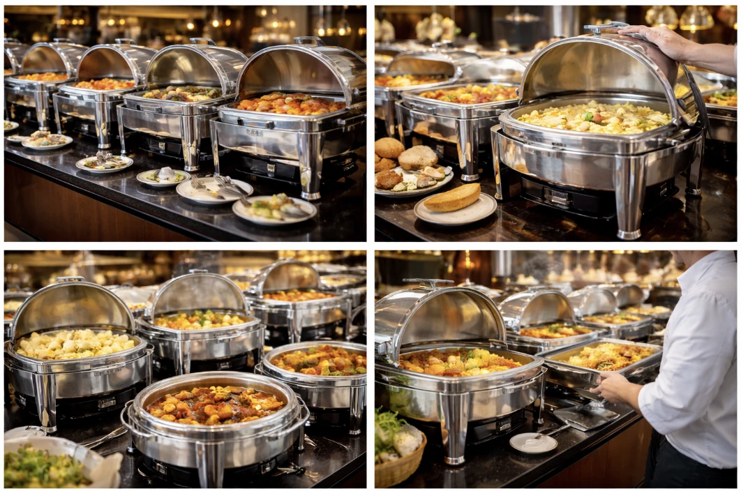 Nồi hâm buffet tròn và những ưu điểm nổi bật