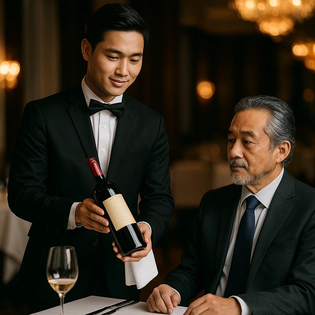 Trình rượu – Wine Presentation