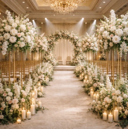 Lối đi hoa dáng cao – Regal & Luxury