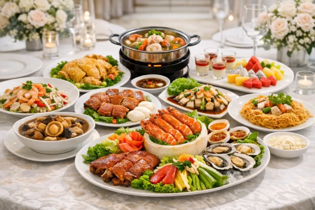 Mẹo chọn món phù hợp cho tiệc cưới 200 – 500 khách